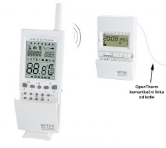 Wireless thermostat with OpenTherm
