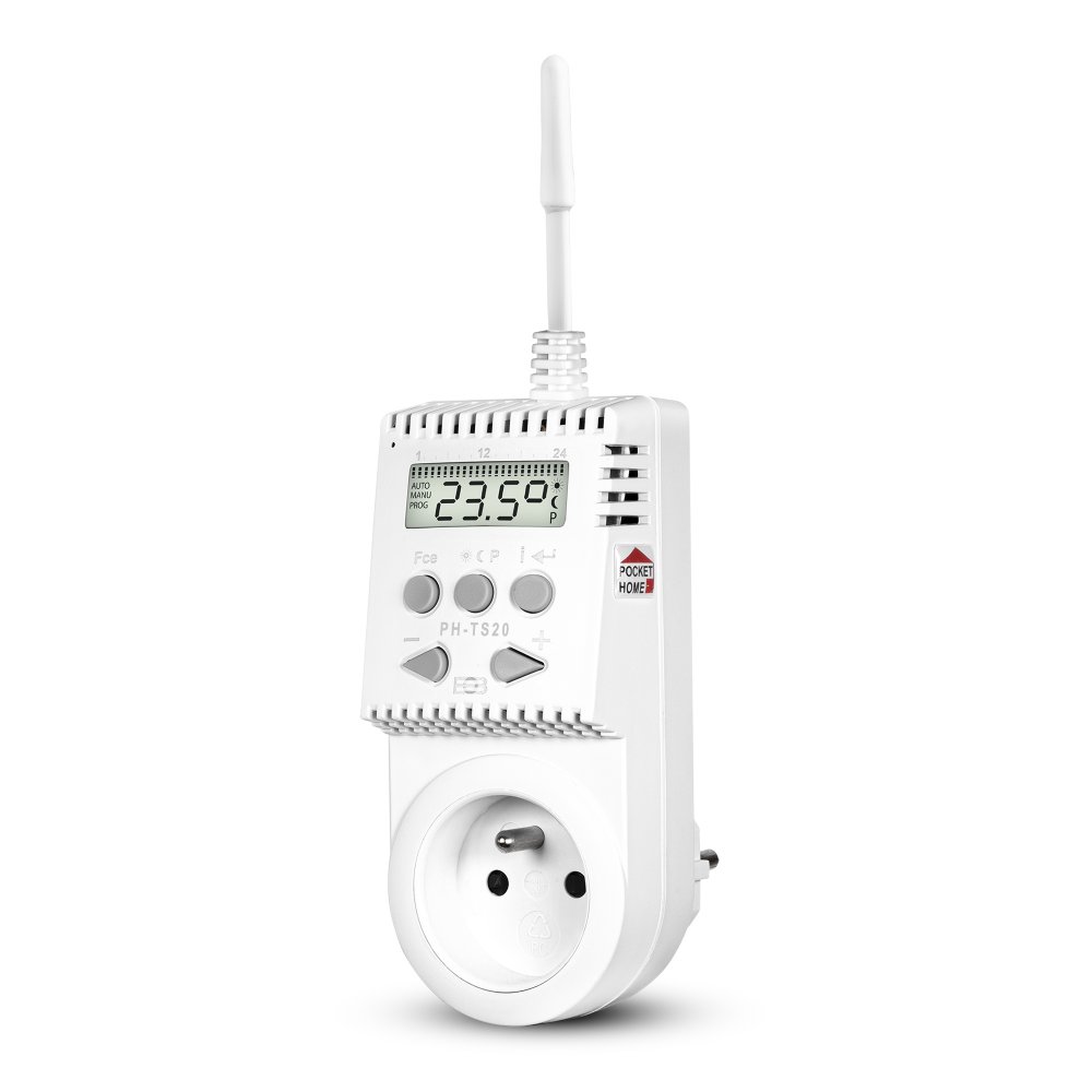 TS01 Steckdosen-Thermostat Thermo-Schaltsteckdose Nachtabsenkung  Raumthermostat, Heizgeräte-Zubehör: Tests, Infos & Preisvergleich