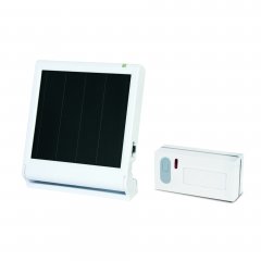 Solar wireless doorbell