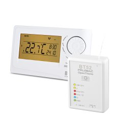 Wireless thermostat with OT
